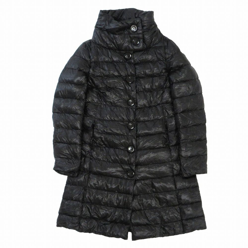 HERNO ヘルノ スタンドカラー ダウンコート アウター ダークネイビー 