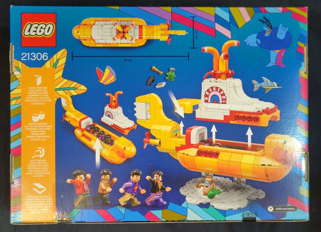 LEGO 015 | LEGO IDEAS YELLOW SUBMARINE 21306