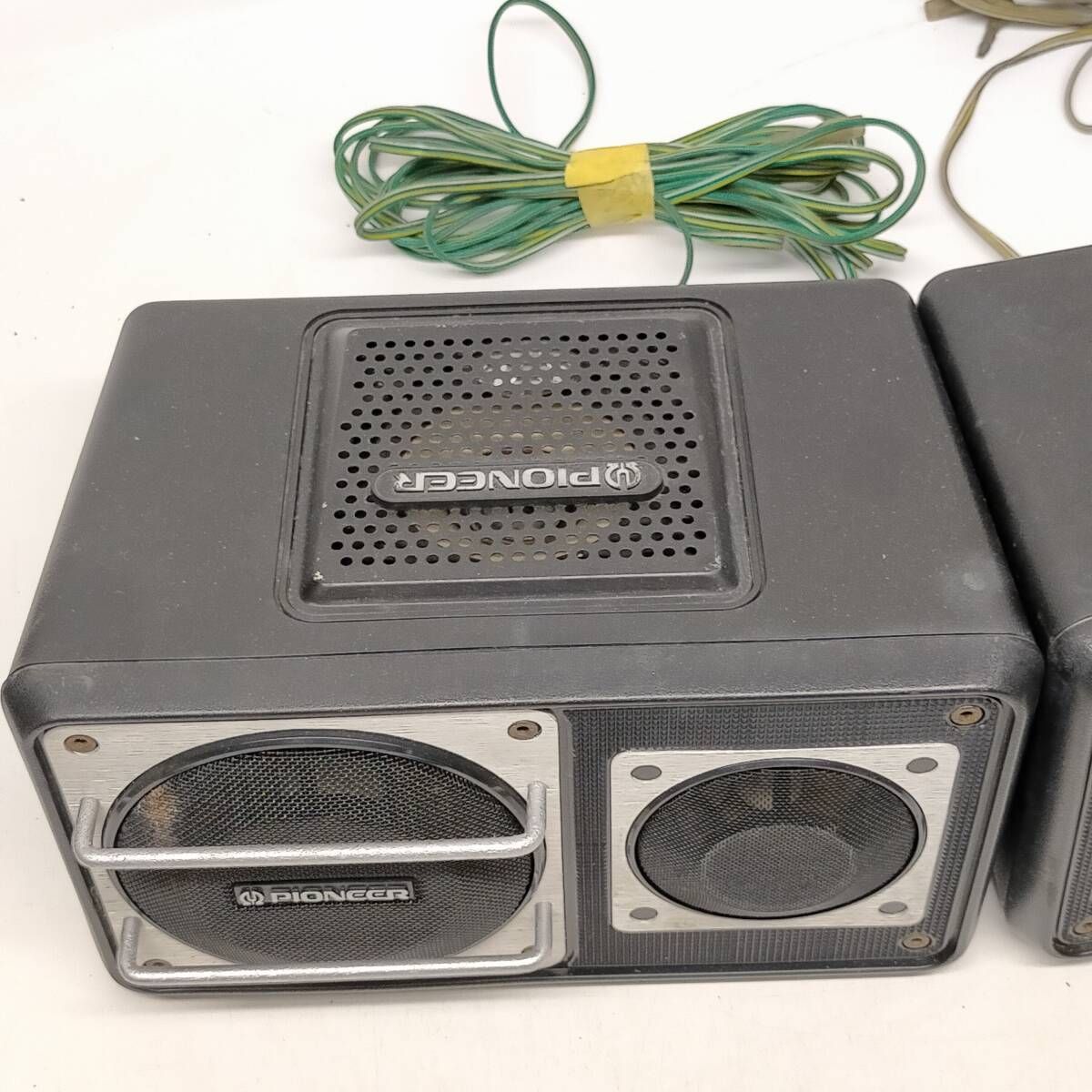当時物 pioneer パイオニア TS-X6 ボックス型 車載 置き型 据置