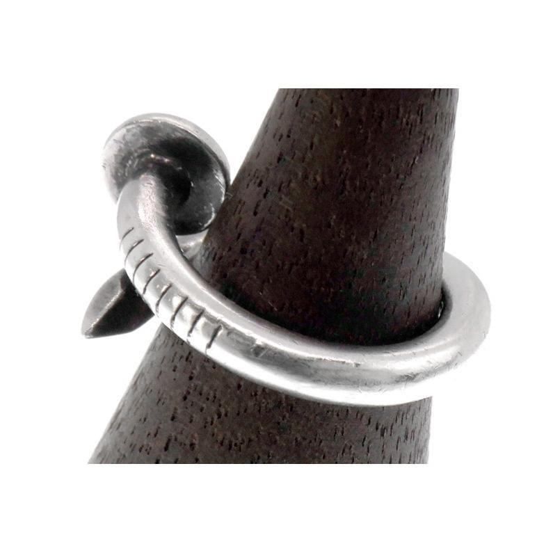 CHROME HEARTS クロムハーツ　ネイルリング　釘　フラット クロムハーツネイルリングCHプラスフラット|クロムハーツ通販