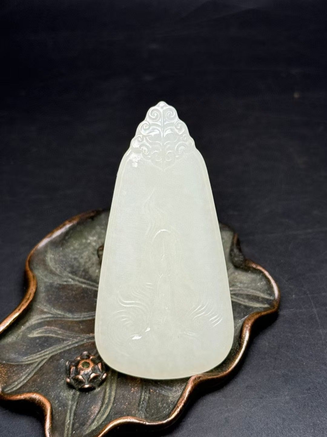中国 唐物 玉佩 玉彫刻 猿 根付 置物 古玉 砡 天然石 和田玉
