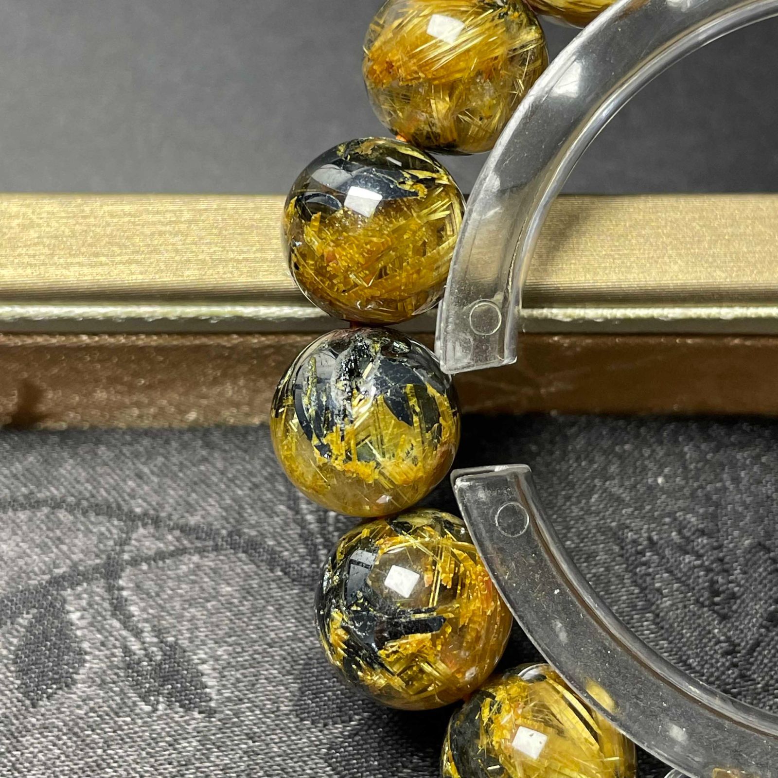 【金運・仕事運上昇】満ち満ち！タイチンルチルスフィア⭐️ N161 金運・仕事運上昇】満ち満ち！タイチンルチルスフィア⭐️ N161