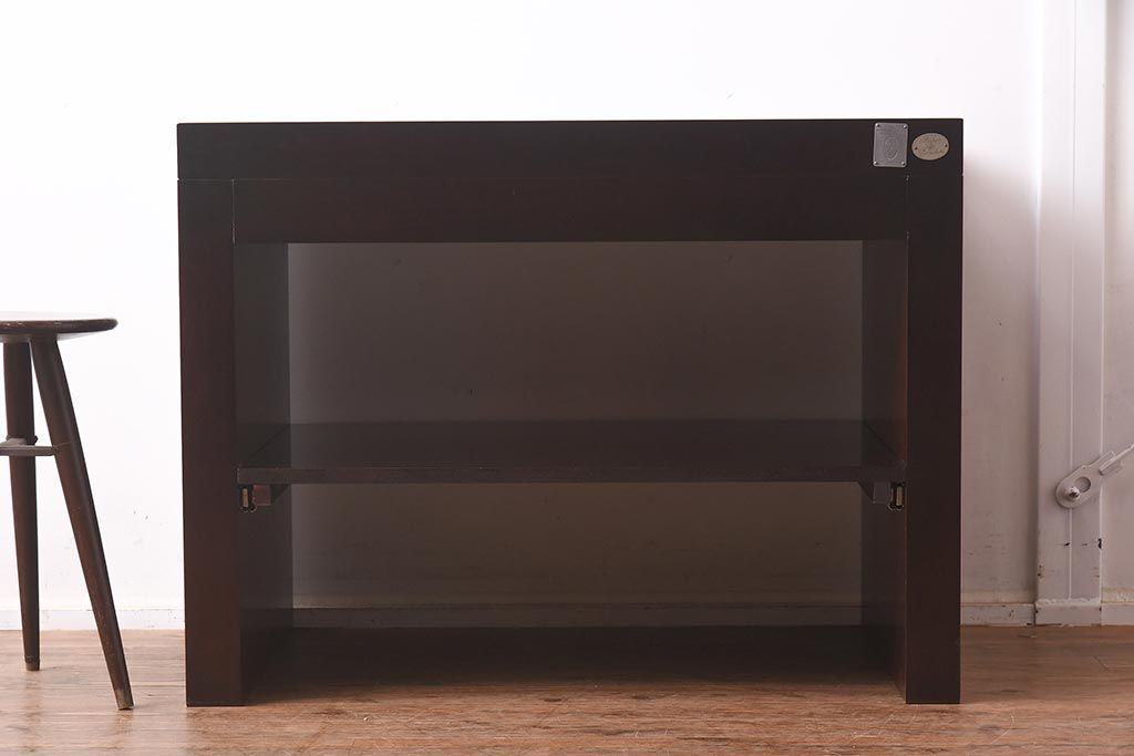 IDC 大塚家具 ベーカー社 サイドテーブル マホガニー R-041822