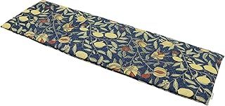 川島織物セルコン Morris Design studio モリスデザインスタジオ ロングシート フルーツ ダークブルー 46×148cm LN1729 洗える クラシック