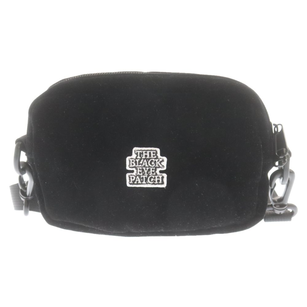 THE BLACK EYE PATCH (ブラックアイパッチ) OG LABEL VELOUR SHOULDER 