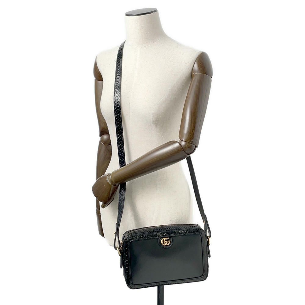 Johanna   GUCCI  GGマーモント ショルダーバッグ グッチ ショルダーバッグ GGマーモント パイソン 710861 GUCCI 3way