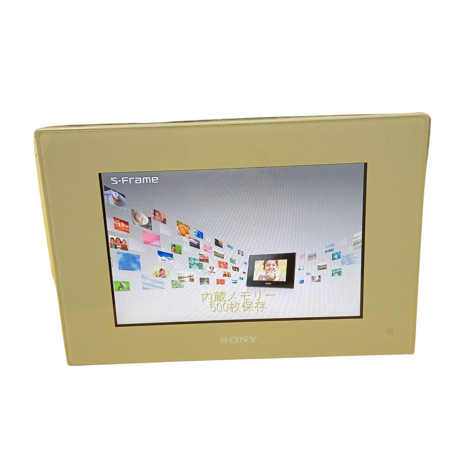 X10090 デジタルフォトフレーム SONY D75ホワイト DPF-D75/w 電源