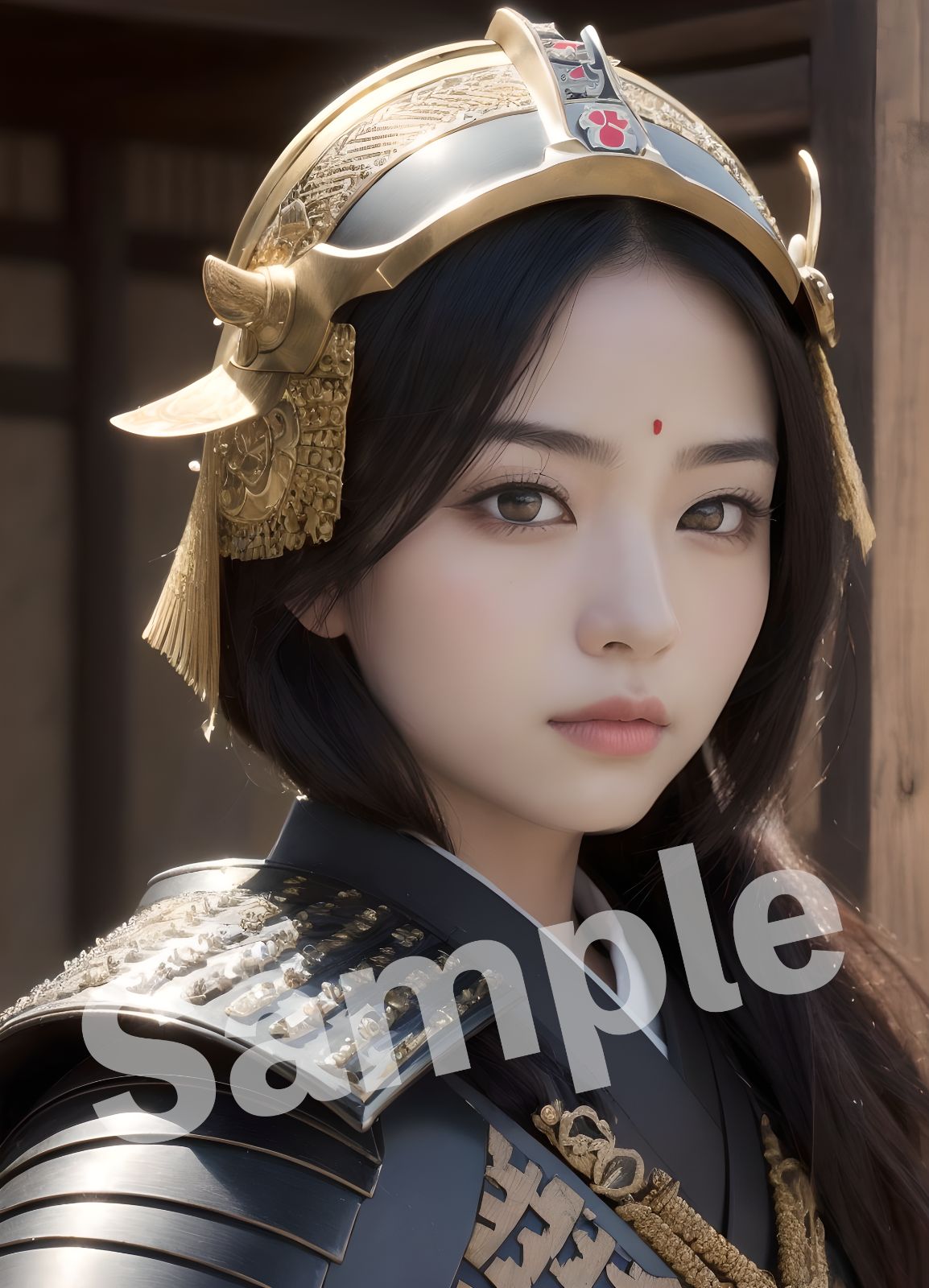 高画質 美人 2147 はかなく 一点もの AI美女 A4 ポスター アート 高画質 オリジナル 美少女 美人 美