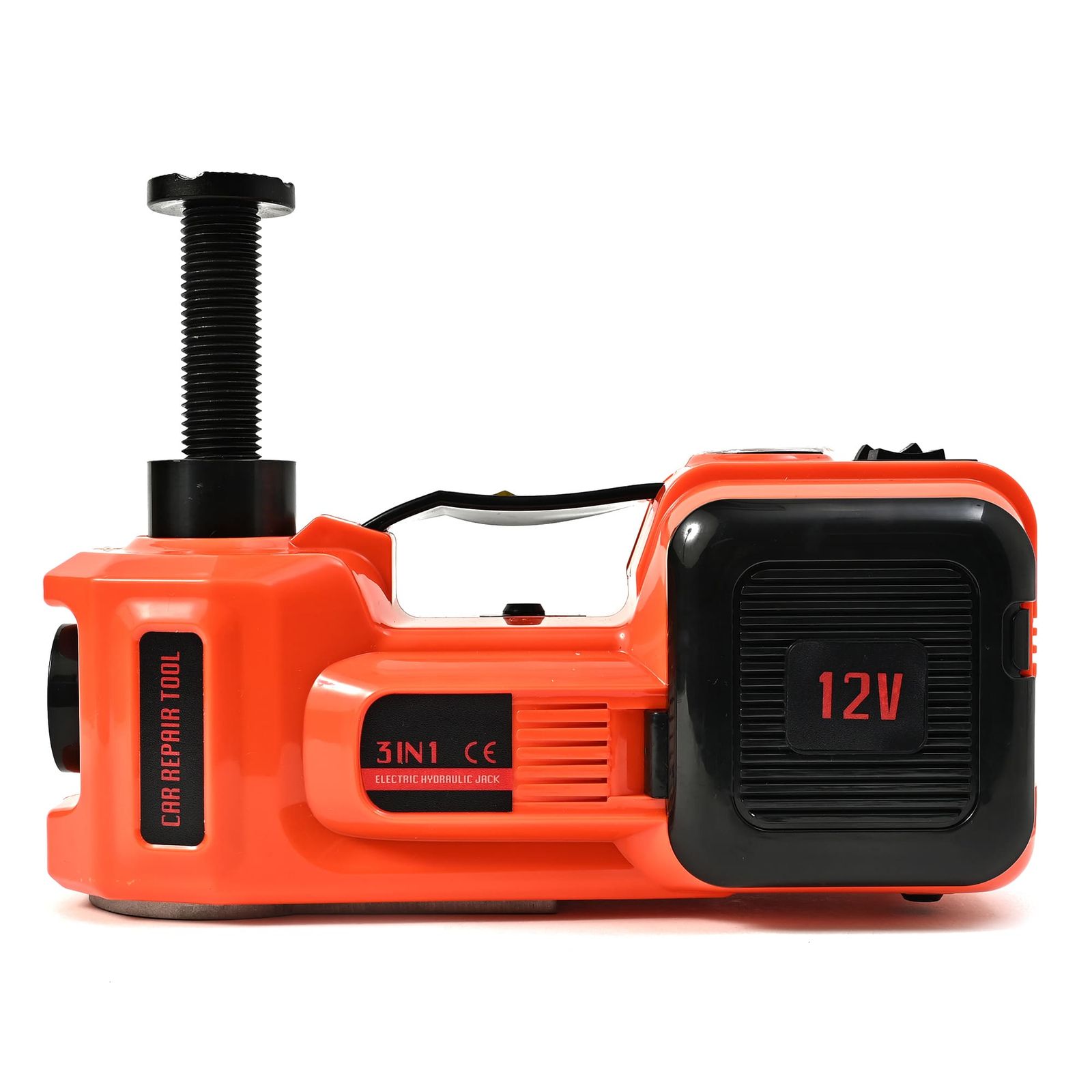 電動油圧ジャッキ5t 自動車ジャッキ 12V DC油圧式電動じゃっき Ledライト付 電動油圧ジャッキ タイヤ交換用ジャッキ 耐荷重 5トン 5000Kg thumbnail 3