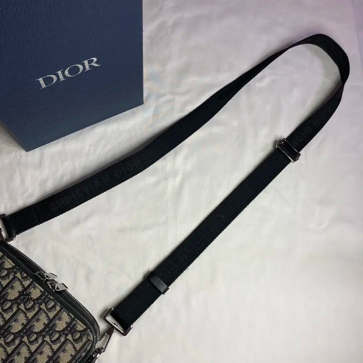 極美品！Dior ライダー マイクロポーチ オブリーク 2wayショルダー