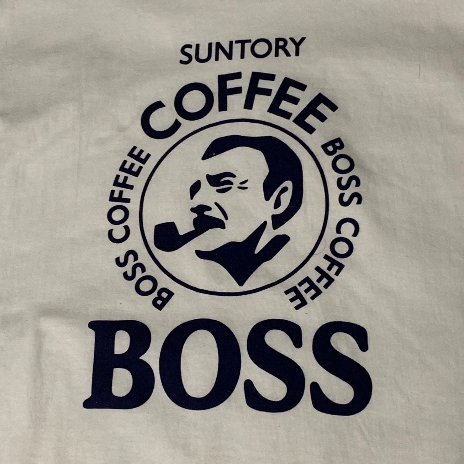 90s SUNTORY “BOSS” S/S Logo Graphic T-Shirt サントリー ボス ロゴ