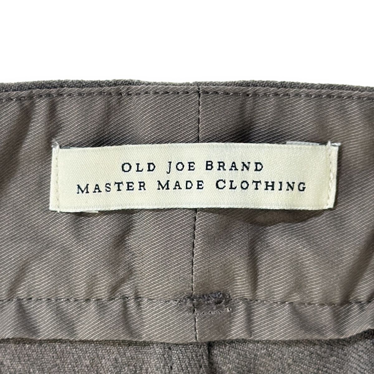 OLD JOEオールドジョー パンツ 12AW-EKT カーキトラウザーズ OLD JOE (オールドジョー) STRING WAIST TROUSER トラウザー