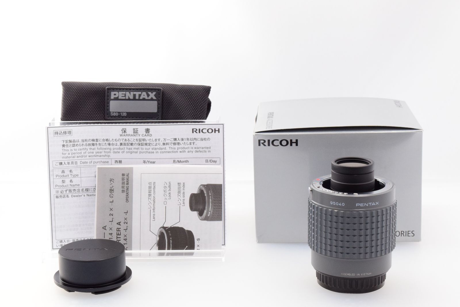 ほぼ新品】 PENTAX リアコンバーター A2X-L - メルカリ