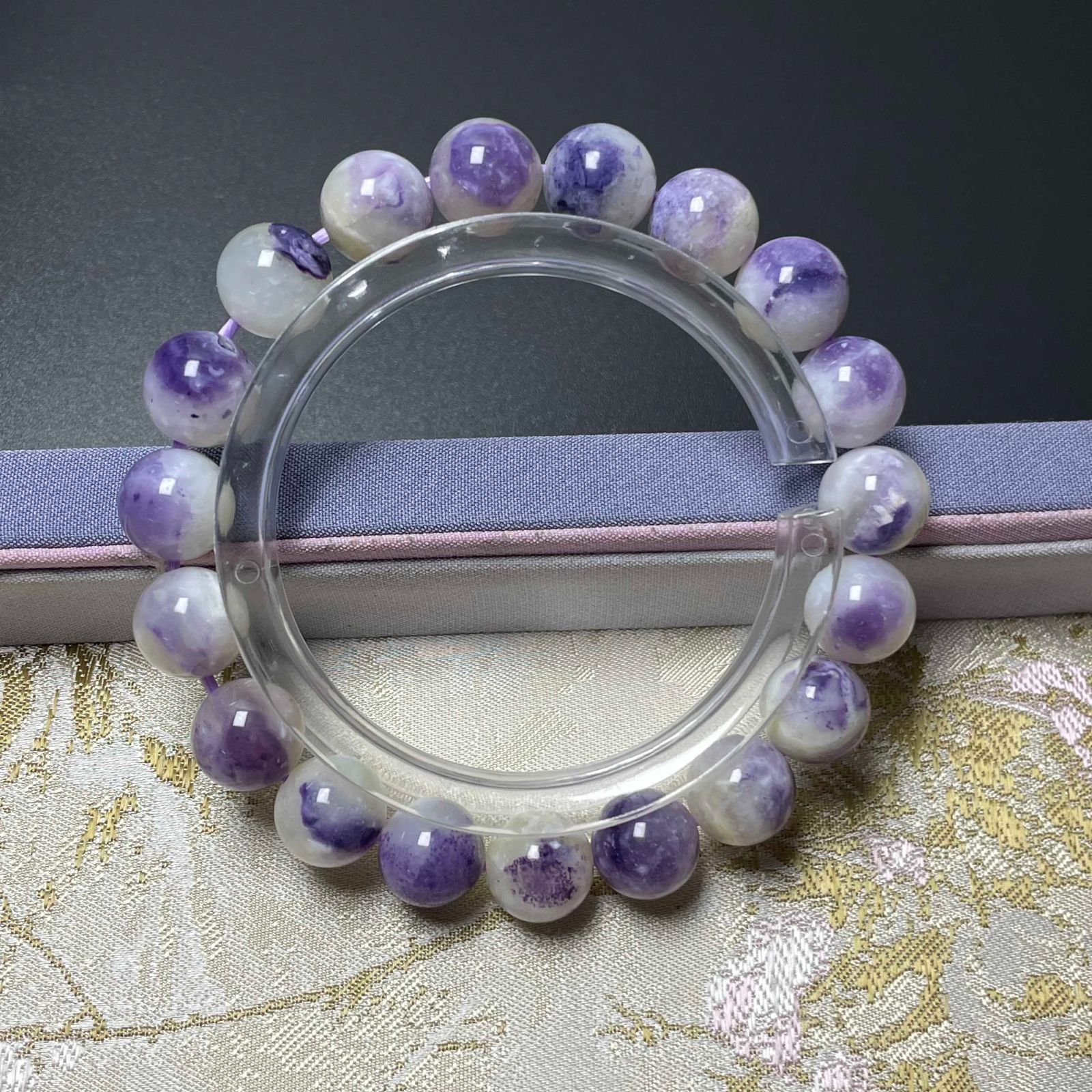 10%OFF 天然美品☆【アイスティファニーストーン】☆ブレスレット 