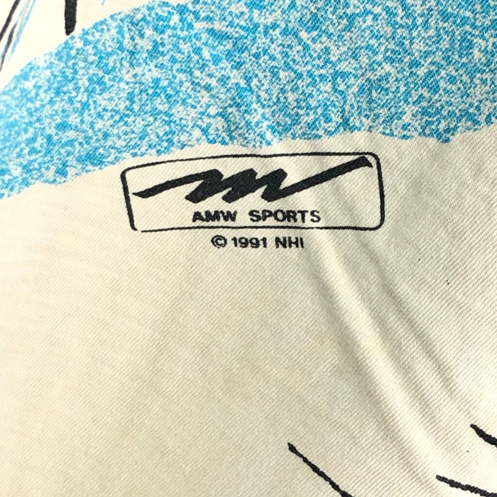 90年代 Magic Johnson NHL サンノゼ・シャークス オールオーバー  