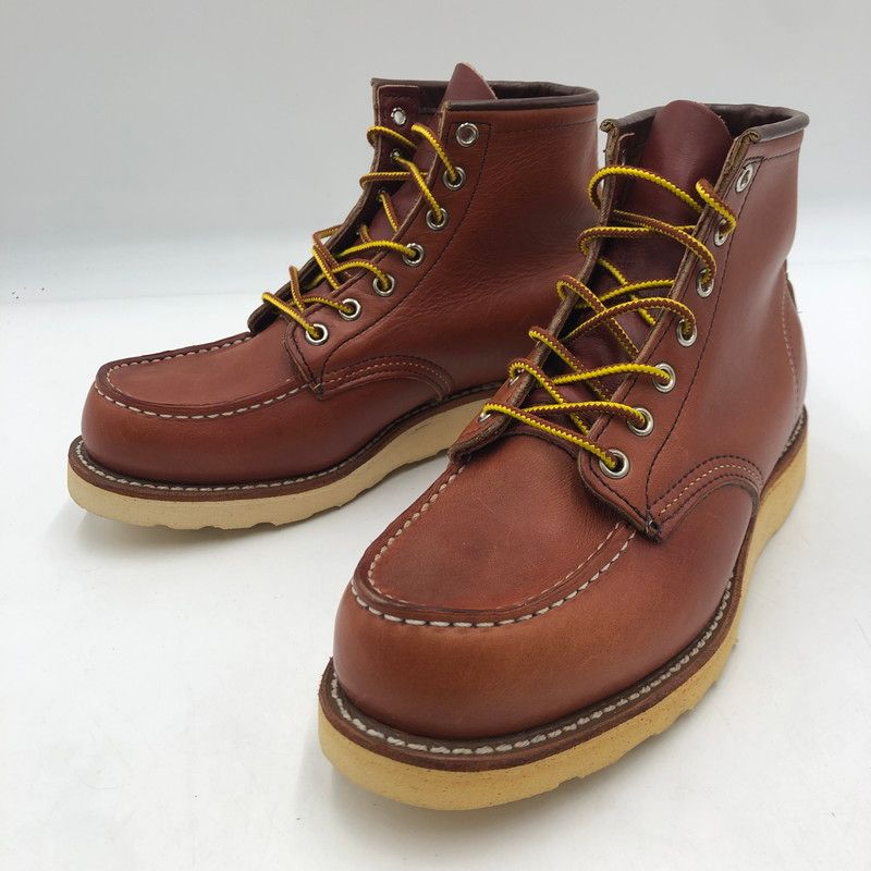 品 RED WING レッドウィング 6 INCH CLASSIC MOC TOE 8875 6インチ クラシック モックトゥ ブーツ 靴 刺繍羽タグ 164-251019-ks-14-tei