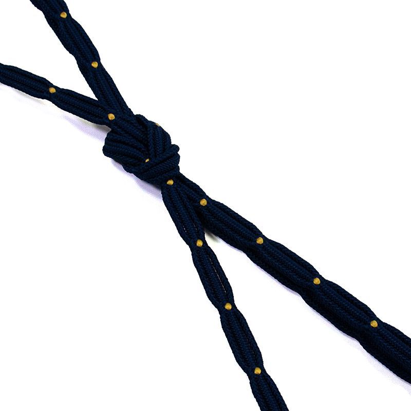 小紋 夏用 紗 観世水 ぼかし染め ネイビー ブルー 着物 064a d ブルー