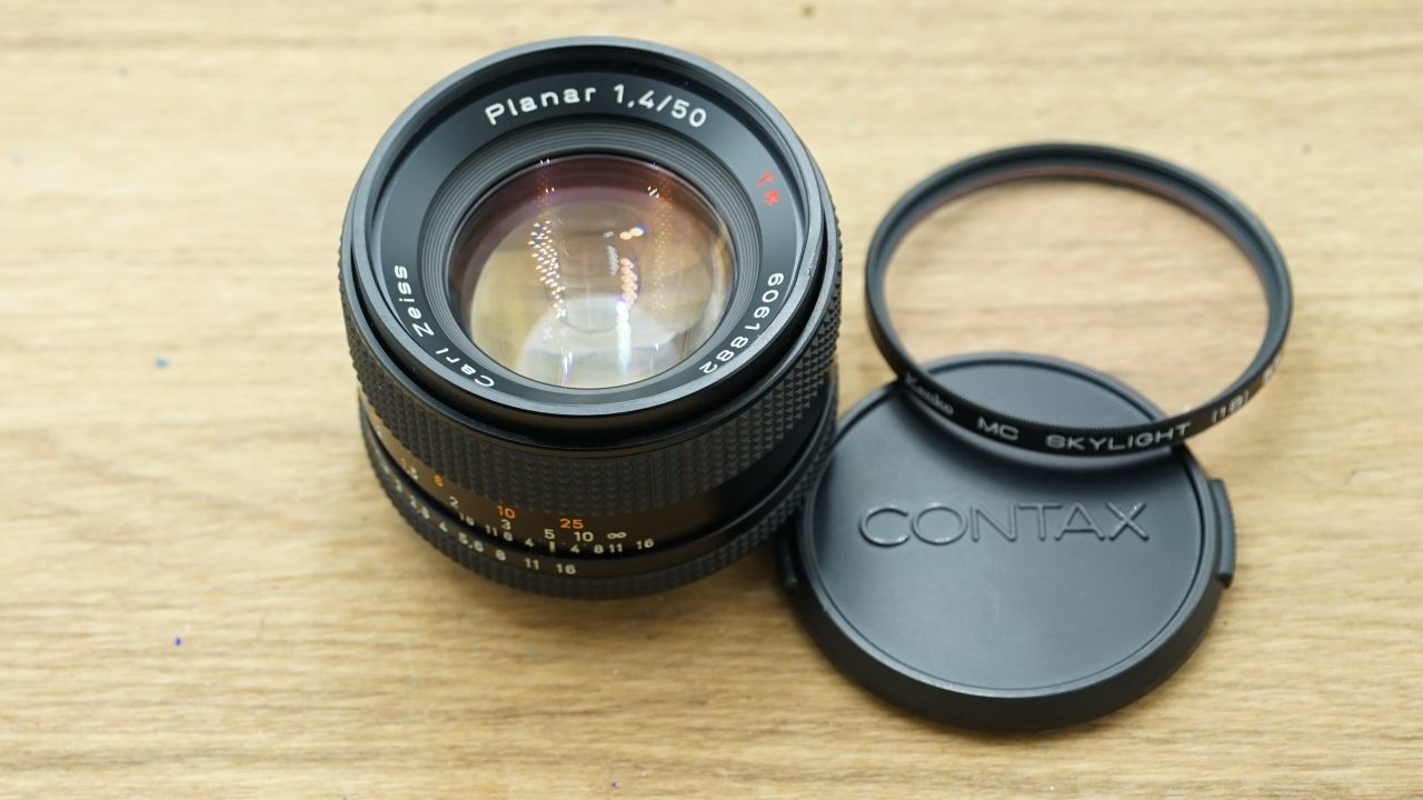 8318 美品 Contax Planar 50mm 1.4 AEJ - メルカリ