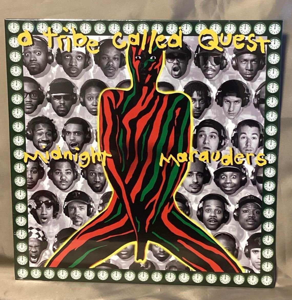 A Tribe Called Quest –1st album 90オリジナル A Tribe Called Quest's “Beats, Rhymes and Life” artwork by