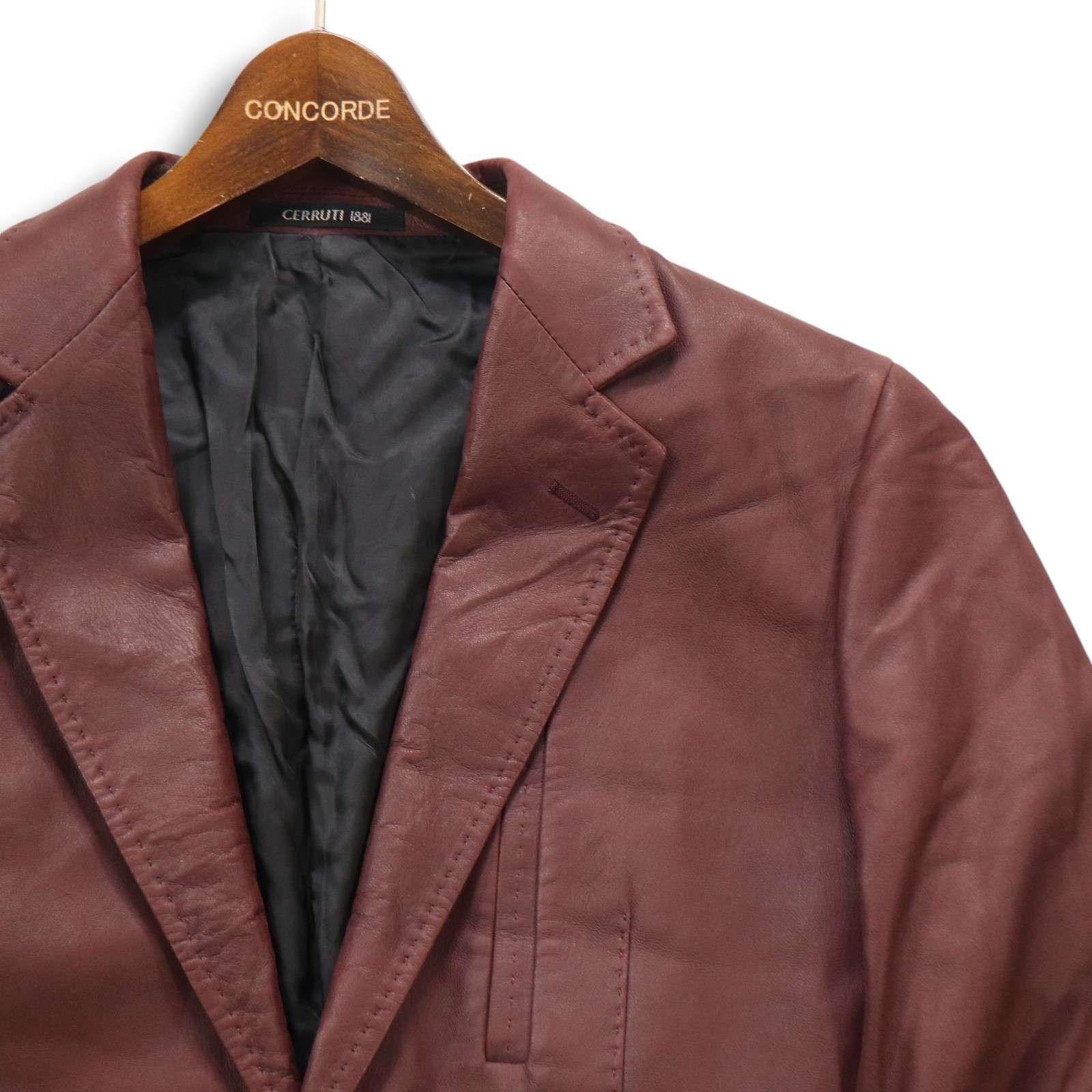 CERRUTI 1881 チェルッティ セルッティ 秋冬 羊革☆ ラム レザー