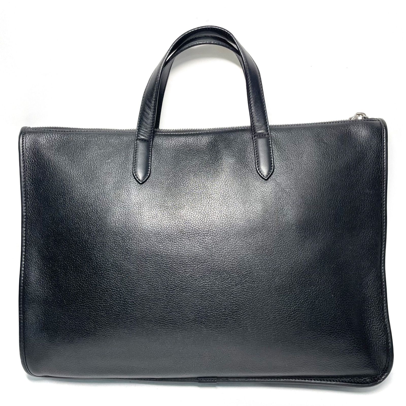 LOEWE ロエベ レザー アナグラム ビジネスバッグ ハンドバッグ ブリーフケース ブラック 53526