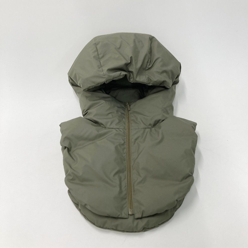 CALUX キャラクス CA22-DEU32 リバーシブル 中綿ジャケット カーキ系 F