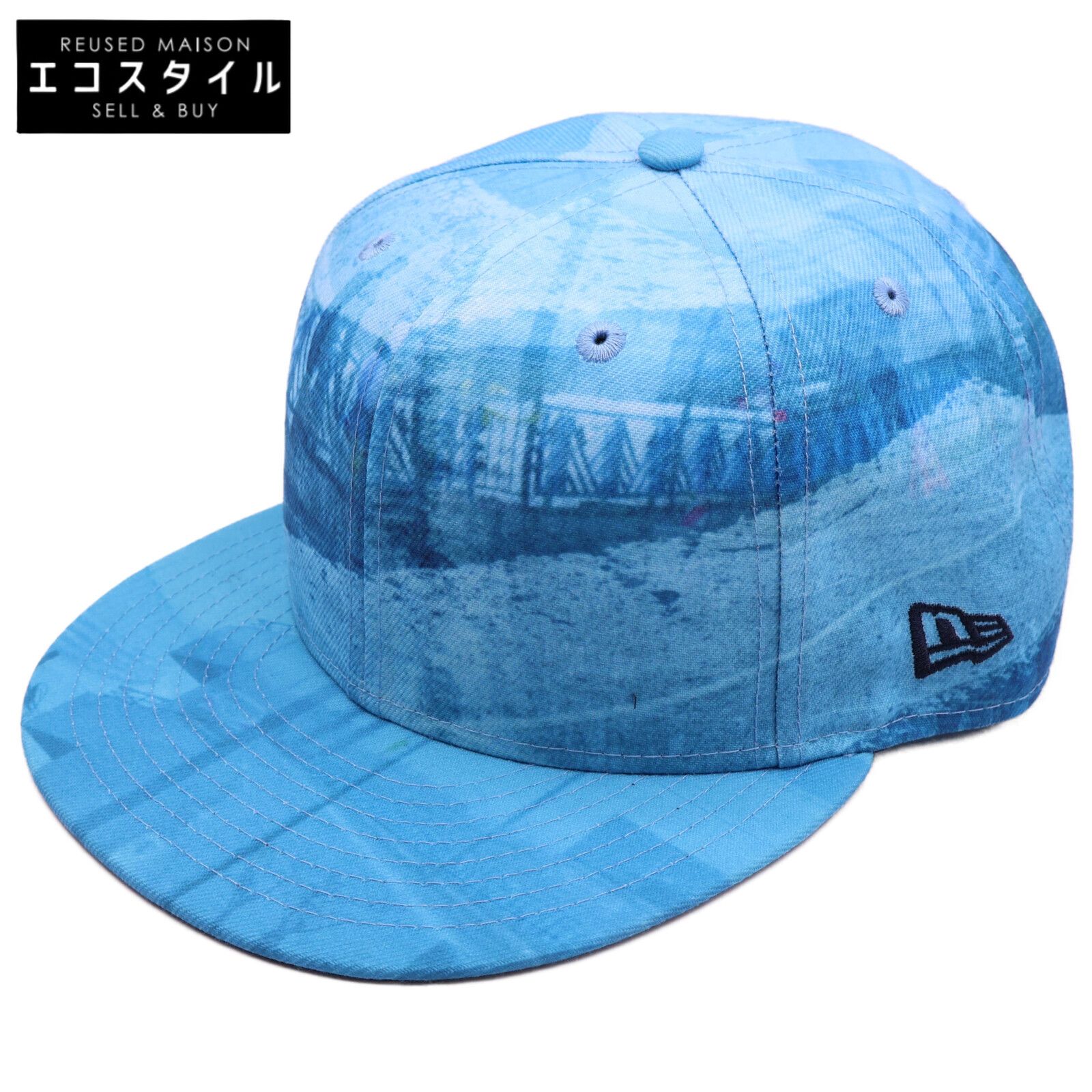 NEWERA ニューエラ 【新品同様】THA BLUE HERB X NEW ERA CAP ザ ブルー ハーブ ジャケットデザイン仕様 キャップ 7  5/8 60.6cm - メルカリ