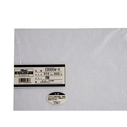 光 エンビ板 和紙 0.45×910×600mm 00783325-1 EB965W-8