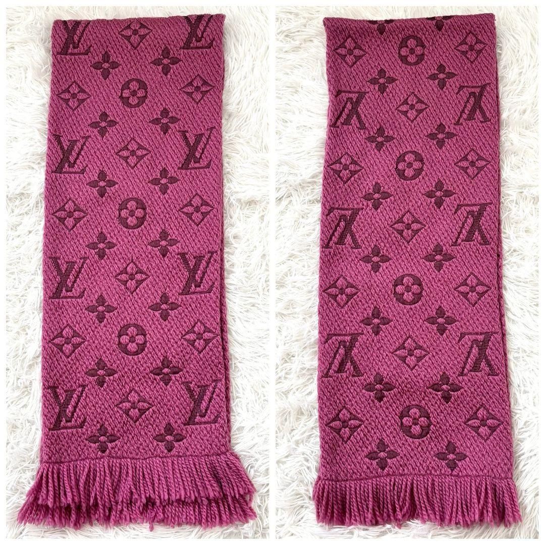 美品・希少✨】LOUISVUITTON ヴィトン マフラー エシャルプ ロゴマニア