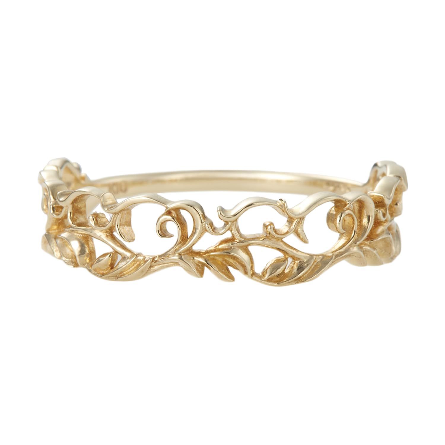 人気商品 アガット agete K10リング 1019311106803011 日本サイズ11号