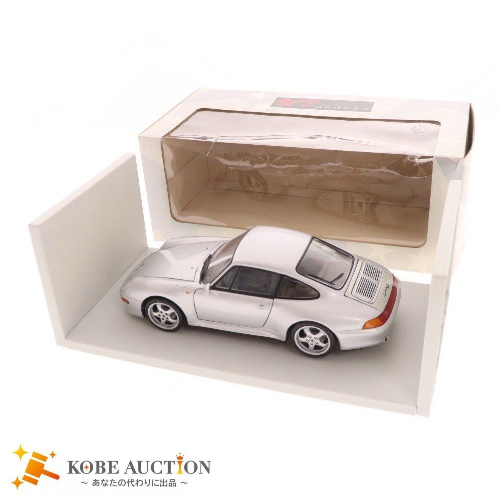 □ ポルシェ 993 UTモデル カレラS 1/18 シルバー 箱付き