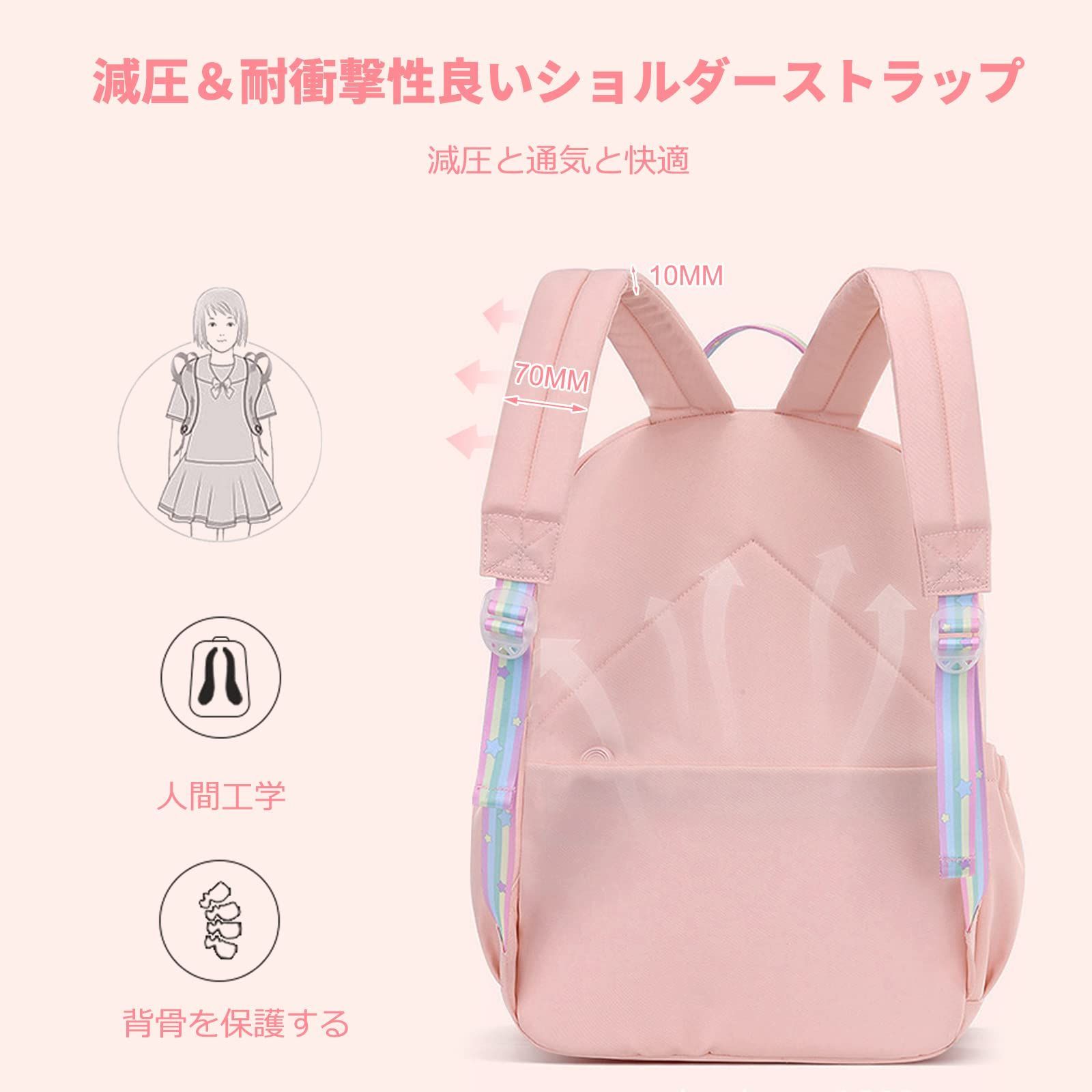 人気商品】[FANDARE] リュック キッズ リュックサック 小学生