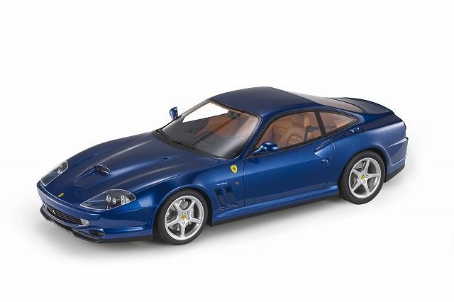 新品 TOPMARQUES 1/18 フェラーリ 550 マラネロ ブルー 完成品ミニカー