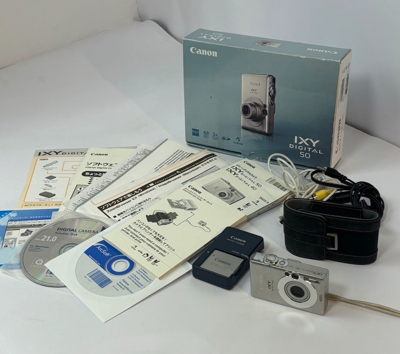 USED】Canon キヤノン IXY DIGITAL 50 IXY50 PC1101 コンパクト