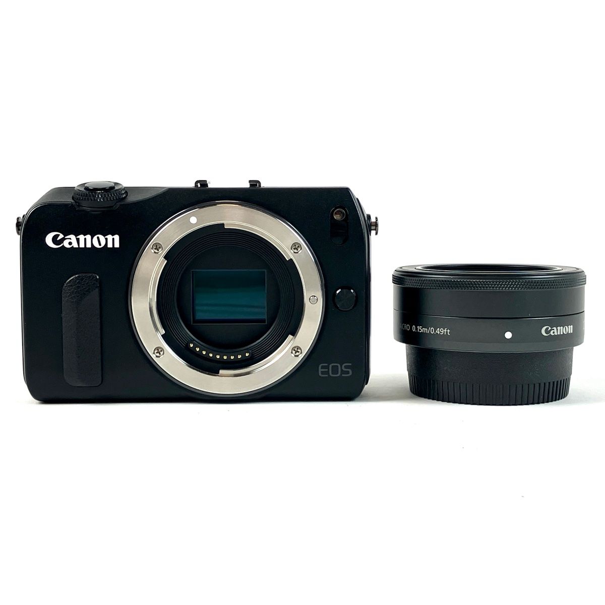 キヤノン Canon EOS M + EF-M 22mm F2 STM ブラック デジタル ミラー