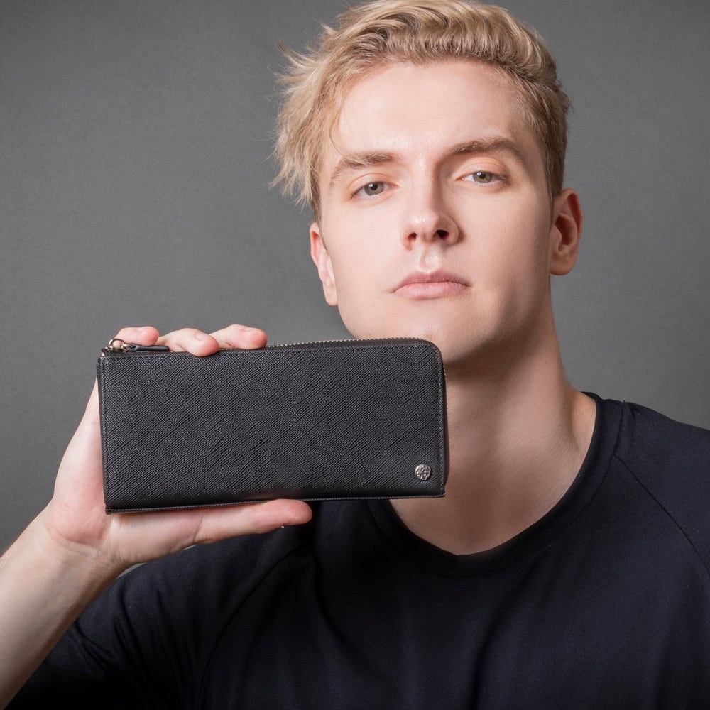 Ｌ字スリムサフィアーノロングウォレット アルテミスクラシック