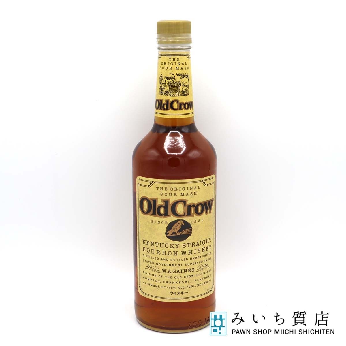 未開栓 オールドクロウ ケンタッキーバーボン 750ml 40% - メルカリ