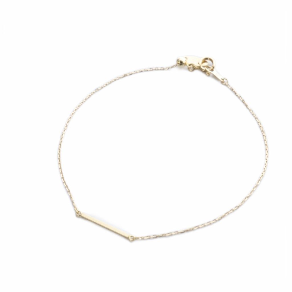 エテ ete クレール トライアングルカット ブレスレット K18YG イエロー