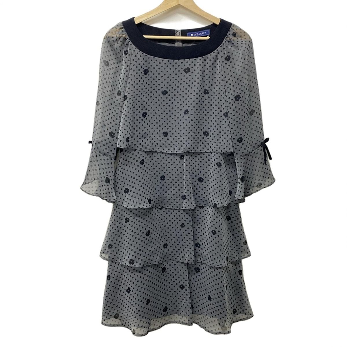 MS GRACY エムズグレイシー ワンピース ドレス 23春夏 ブラック エムズ