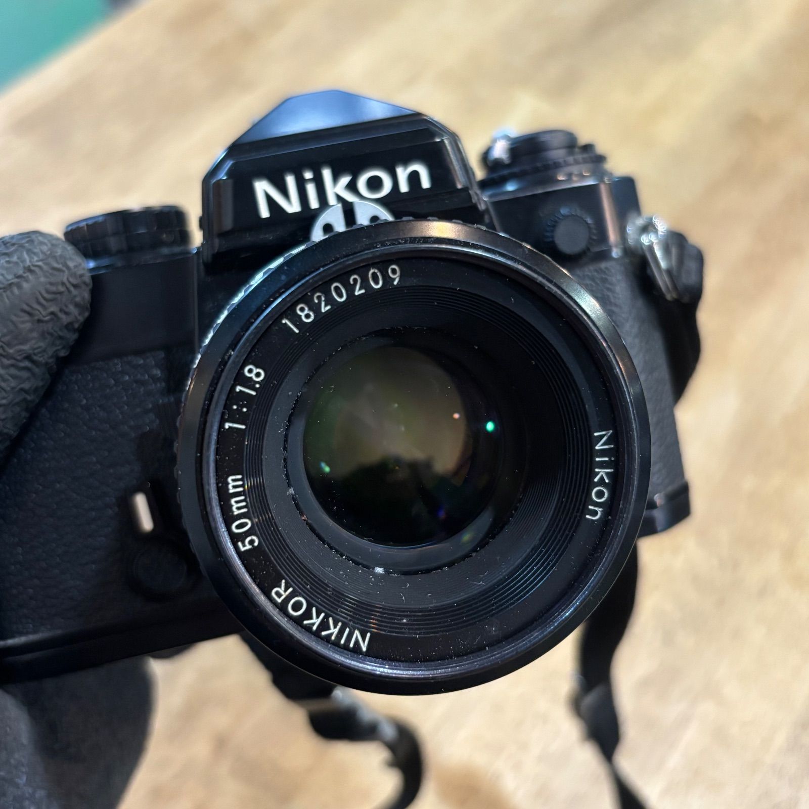 ジャンク　Nikon FE 一眼レフカメラ ジャンクカメラで遊ぼう】Nikon FE、Ai-NIKKOR 85mm F2