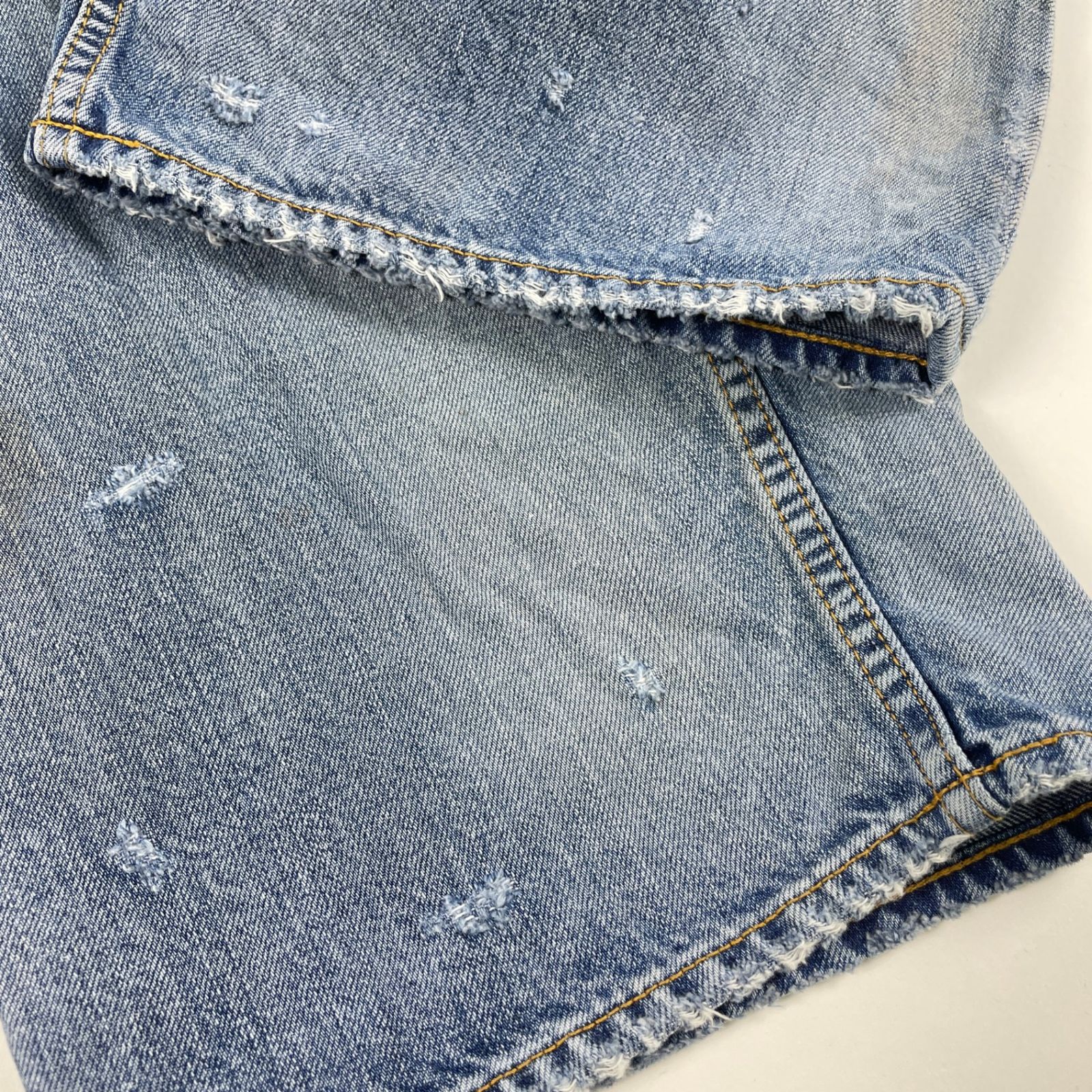 ANCELLM アンセルム ANC-PT78 AGING STRAIGHT 5P DENIM PANTS デニム 