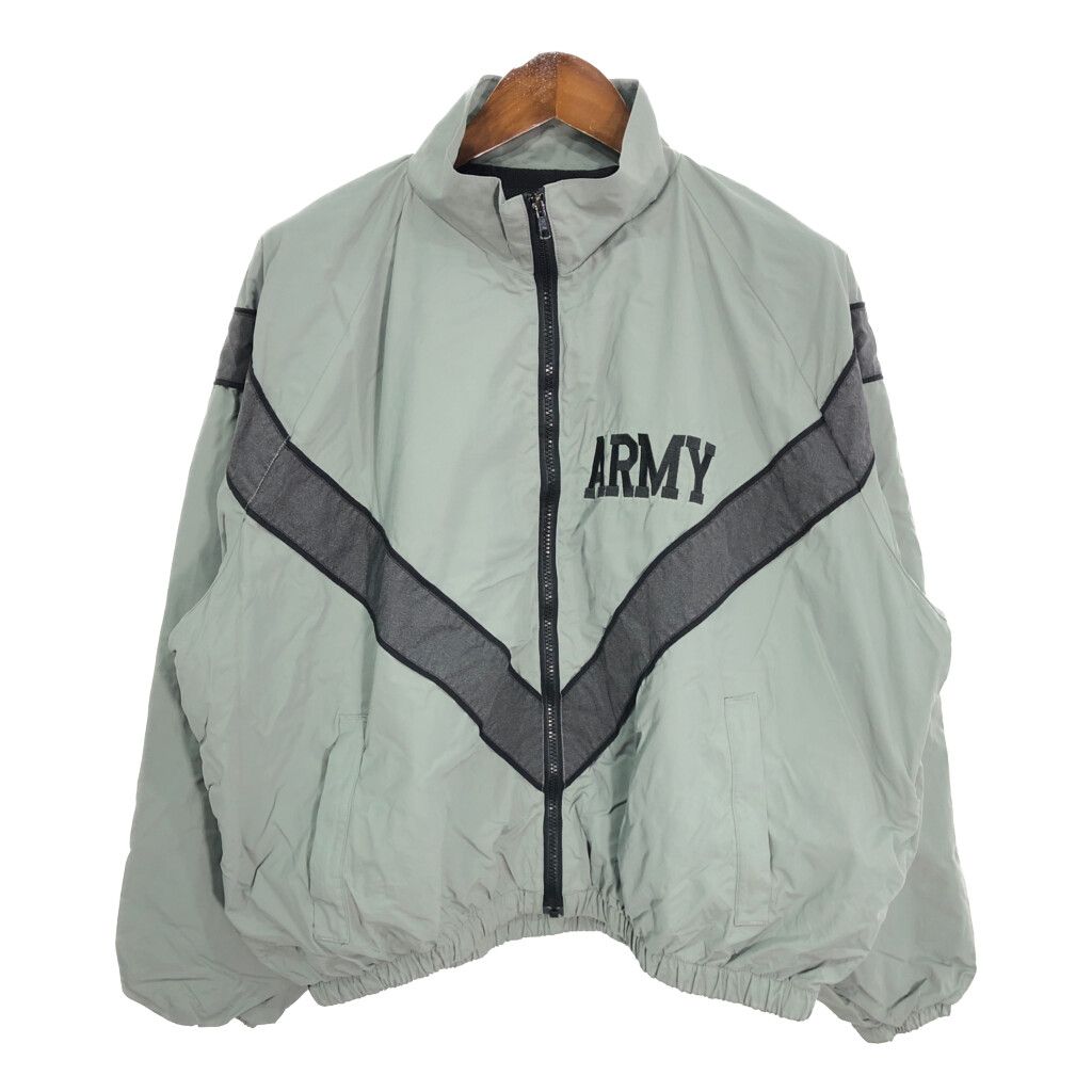 90年代 米軍実物 U.S.ARMY IPFU トレーニングジャケット ミリタリー (メンズ LARGE SHORT) 中古 古着 S2478