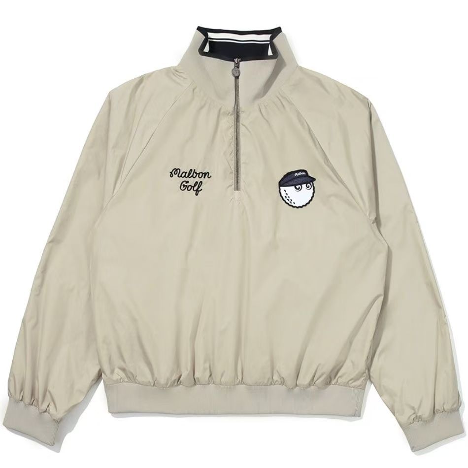 Malbon マルボンゴルフメンズ 防風ジャケット 長袖 トップス 3色展开