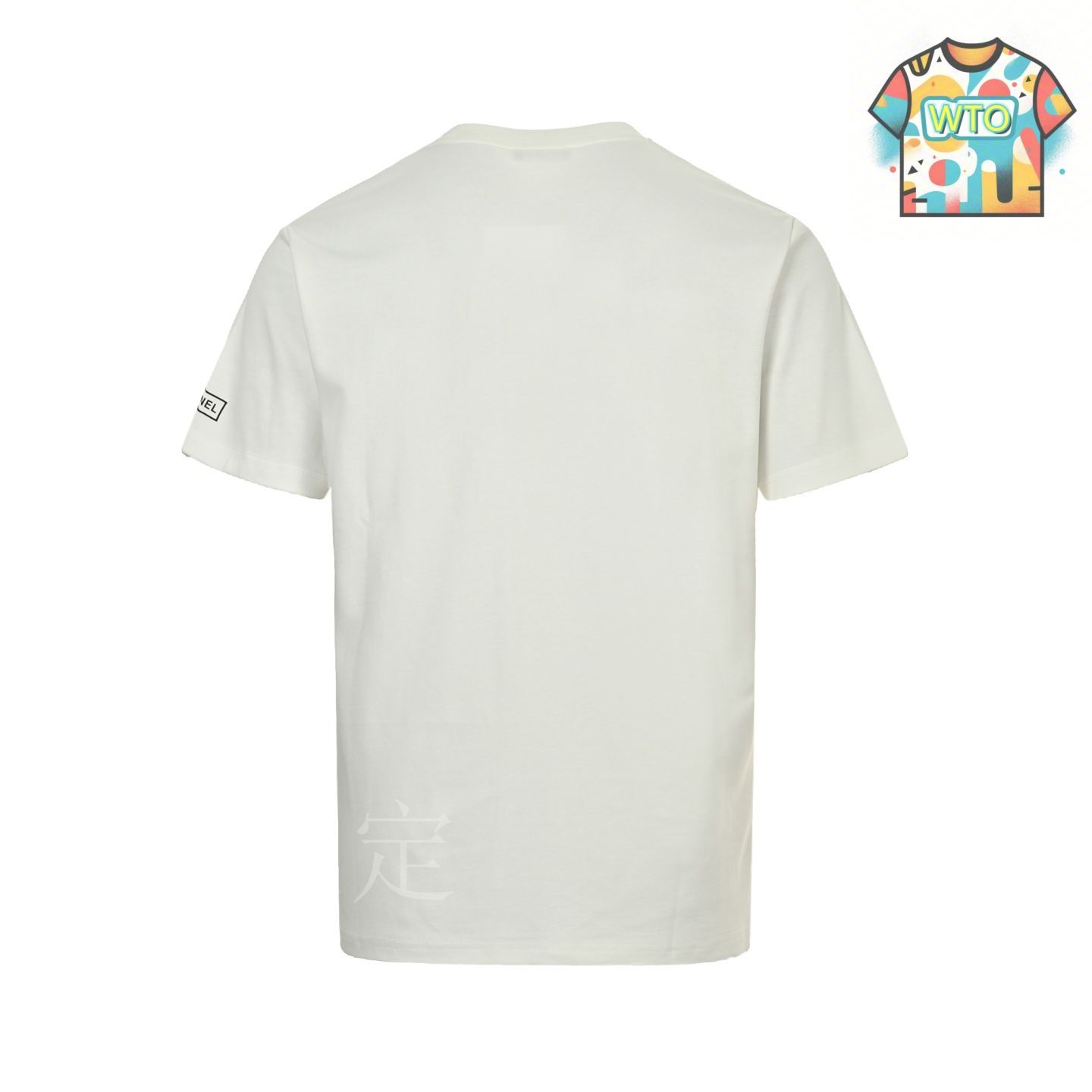 今日特価】Chanel シャネル 25ss 衿ダブル C プレスロゴ T