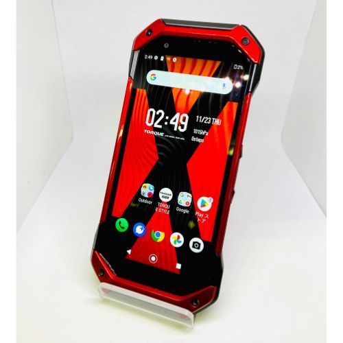 ☆【中古品】au TORQUE 5G 128GB KYG01 レッド - メルカリ