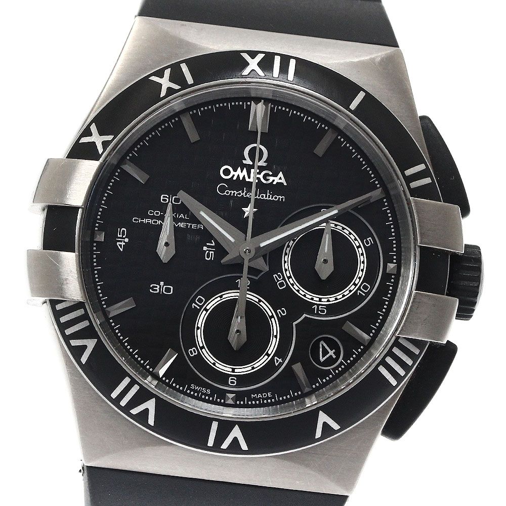 オメガ OMEGA 121.92.35.50.01.001 コンステレーション ダブルイーグル クロノグラフ 自動巻き レディース箱 保証書付き_882965