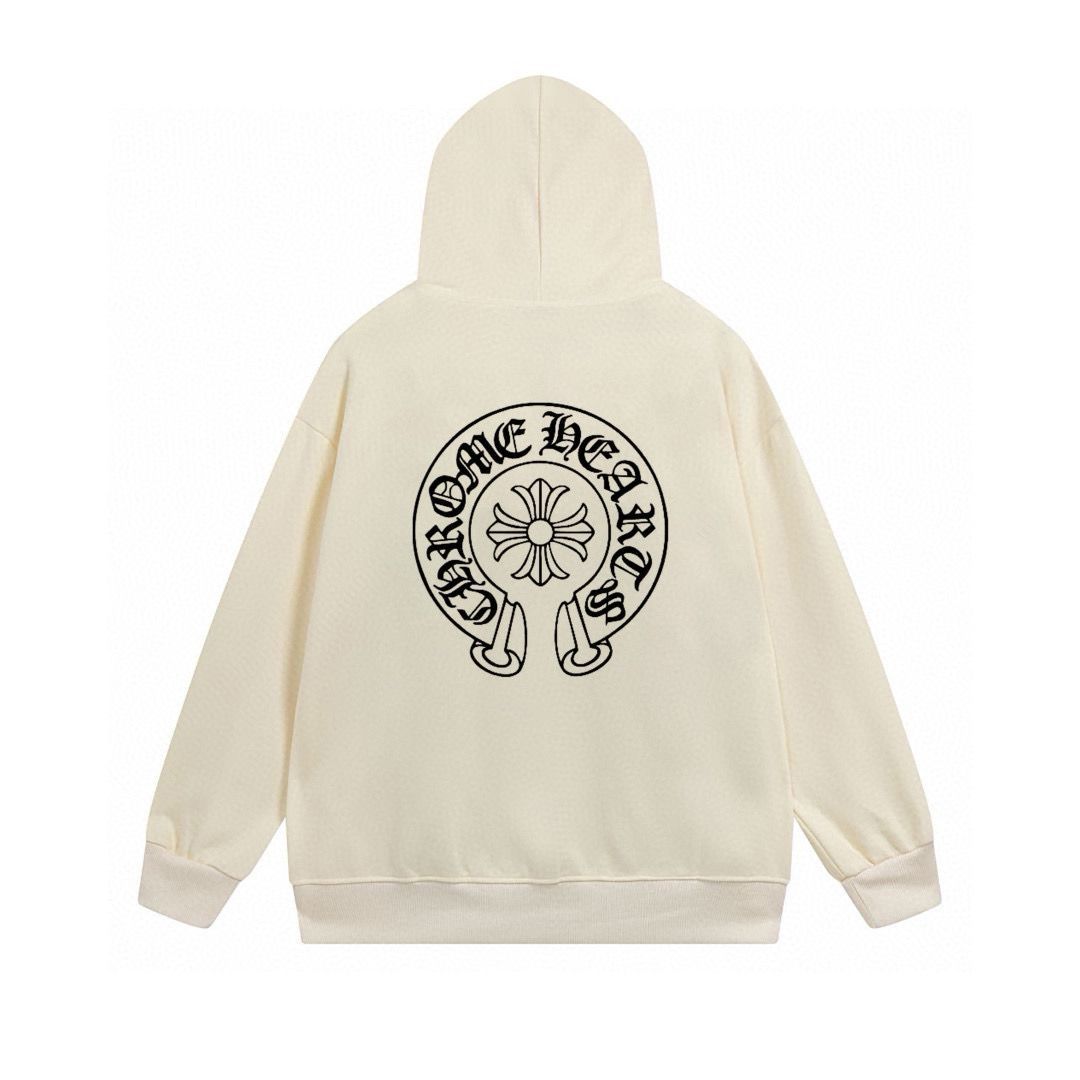 Chrome Hearts フーデッドカーディガン ジップスウェットジャケット