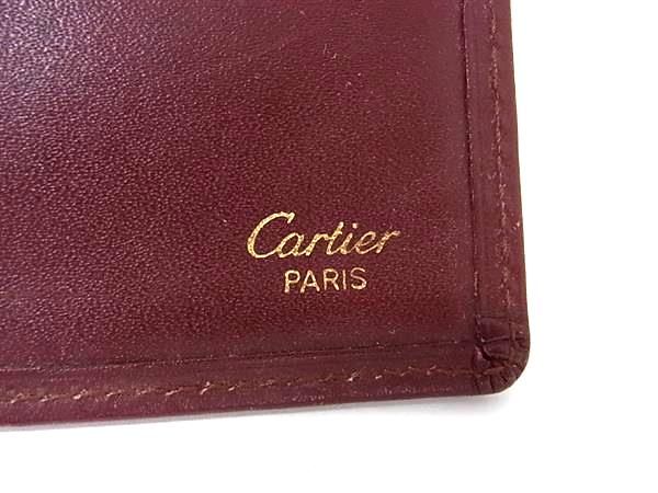 Cartier カルティエ マストライン レザー 二つ折り 長財布 ウォレット