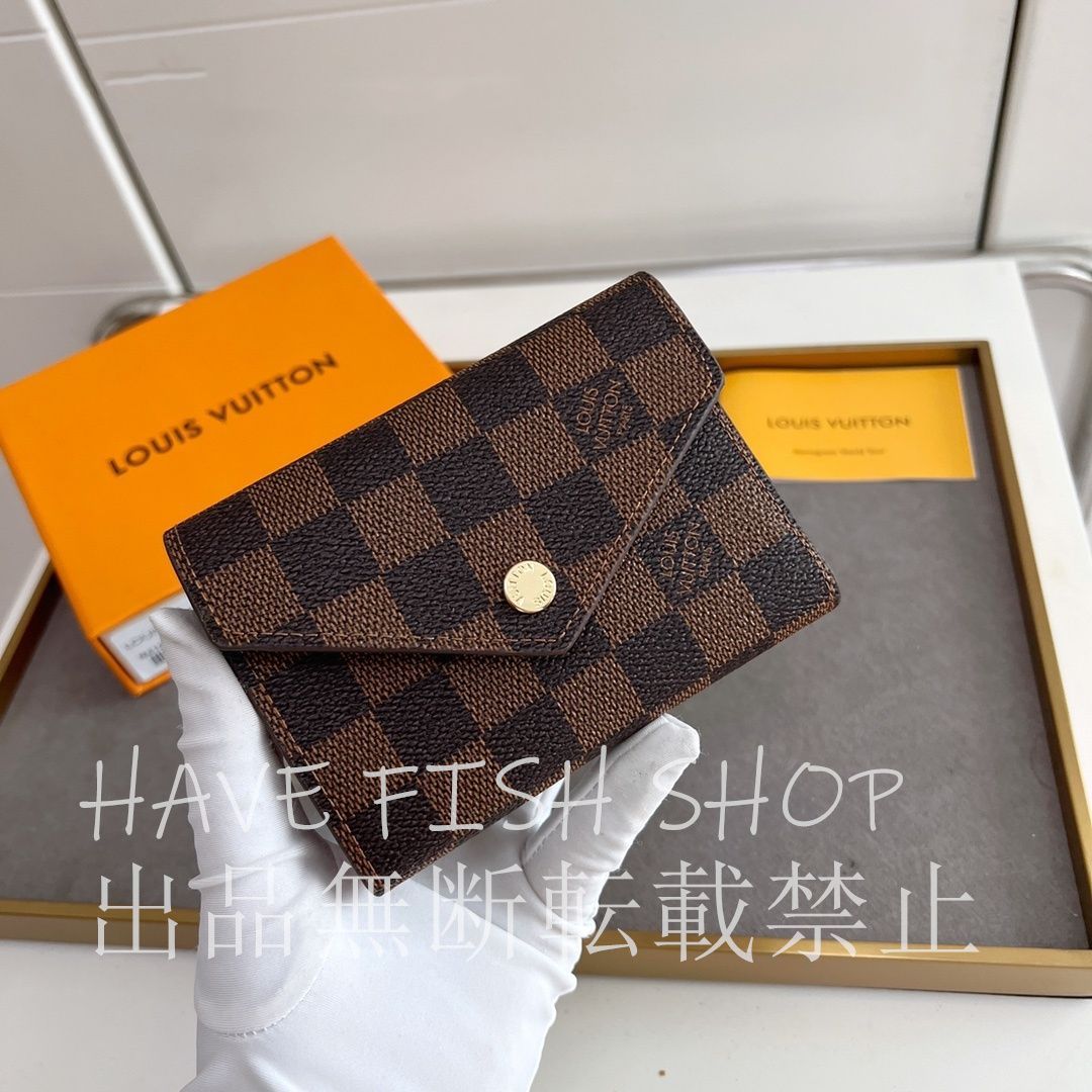 ☆LOUIS VUITTON☆ダミエ ポルトフォイユ・ヴィクトリーヌ 《人気 ...