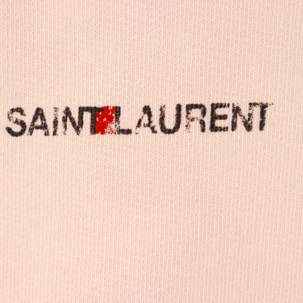 SAINT LAURENT PARIS (サンローランパリ) 18SS ロゴプリント 
